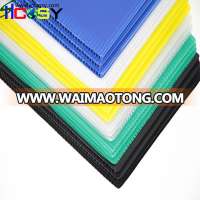 10mm pp hollow sheet , corrugated plastic board UV resistant cutting board